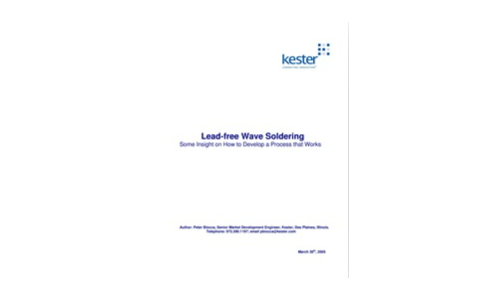 Lead-free Wave Soldering